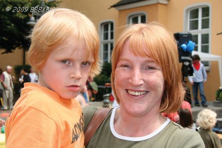 Sonja Wahl mit Sohn Dennis